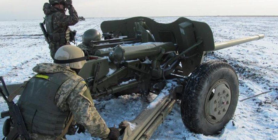 Бойцы АТО в Донбассе / Фото пресс-службы Минобороны