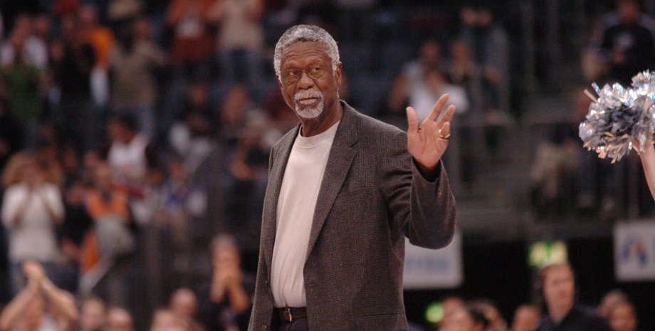 билл рассел, игрок нба, баскетболист, Бостон Селтикс, нба