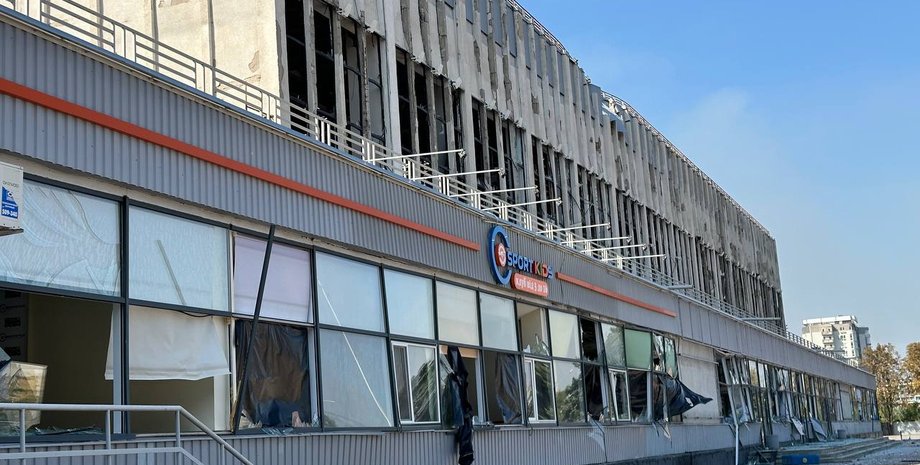 Обстрел Харькова, обстрел Дворец спорта, Дворец спорта, Дворец спорта, Дворец спорта фото