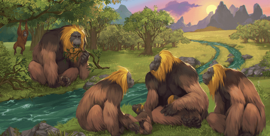 Гігантопітек, древні люди, еволюція, китай, останки, причини вимирання, доісторичний примат, вимирання давніх мавп, палеонтологічні відкриття, екологія давніх приматів