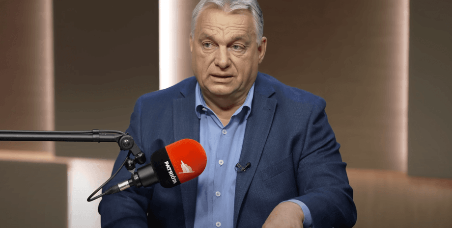 Премьер-министр Венгрии Виктор Орбан дает интервью