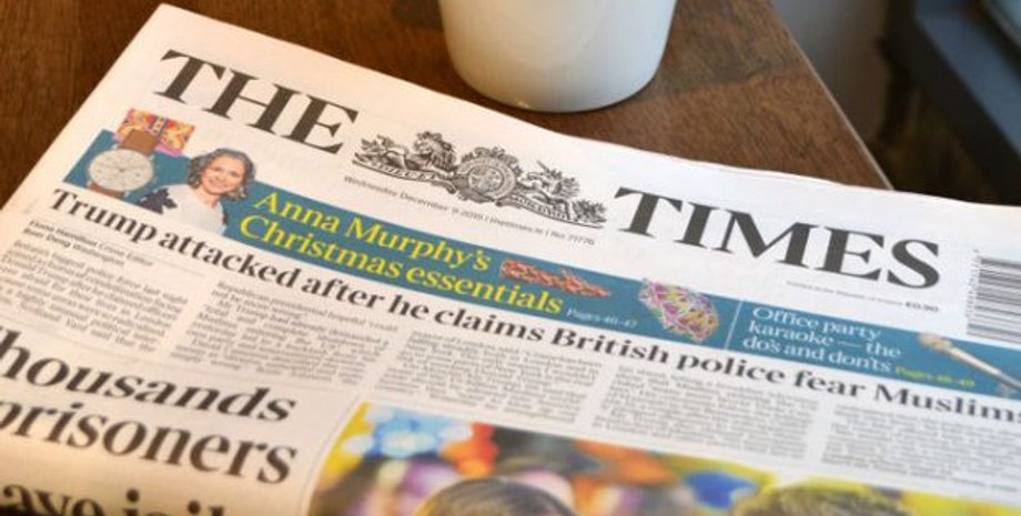 The Times, Україна, Білорусь, дві Білорусі, немає України, Європа, карта