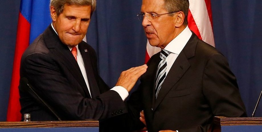 Джон Керри и Сергей Лавров / Фото: rus.delfi.ee