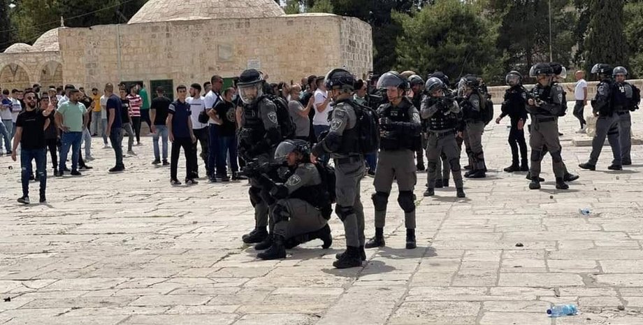 Иерусалим, столкновения 21 мая, храмовая гора, израиль, хамас, гумпомощь, палестина, первый день перемирия, цахал