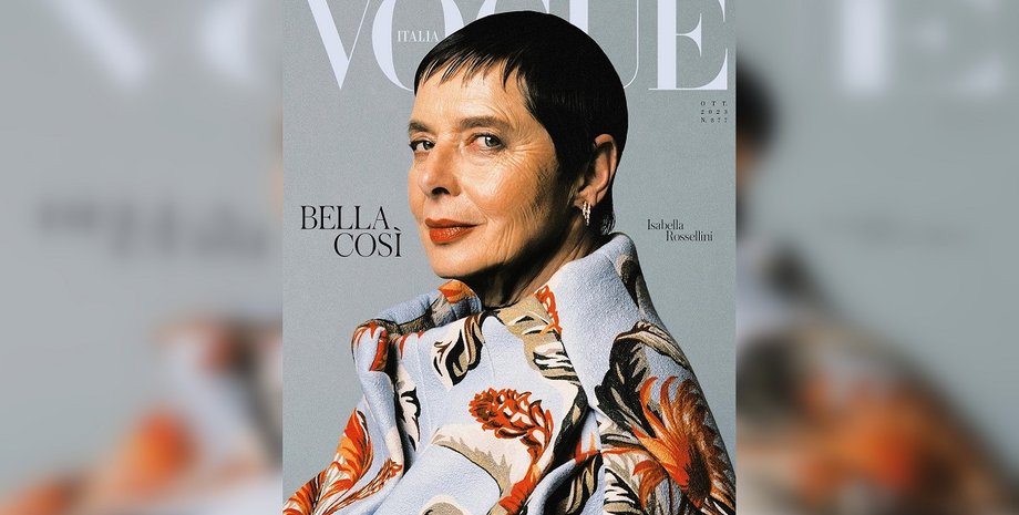 Изабелла Росселлини, Vogue