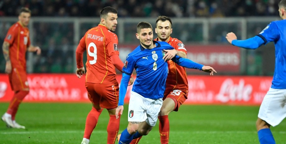 Италия Северная Македония, отбор на ЧМ-2022, квалификация на ЧМ-2022