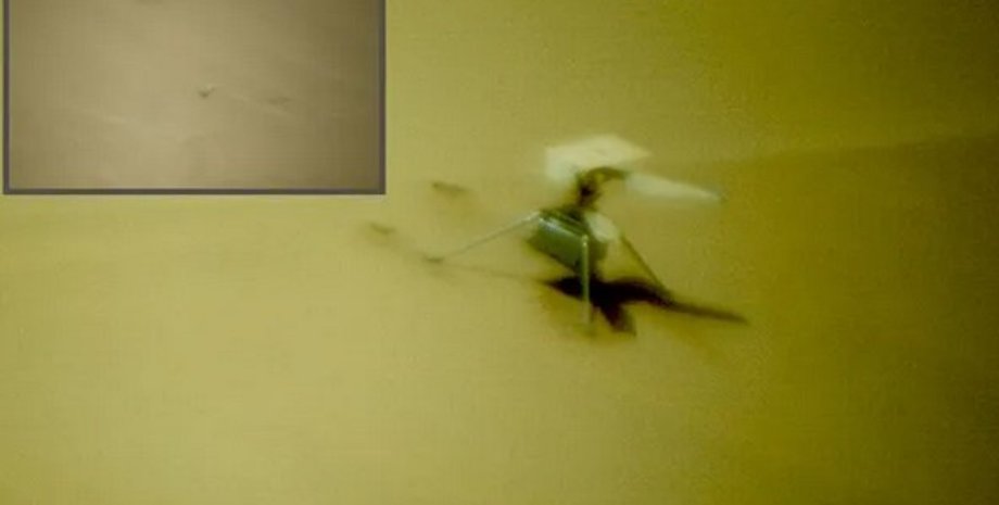 вертолет Ingenuity