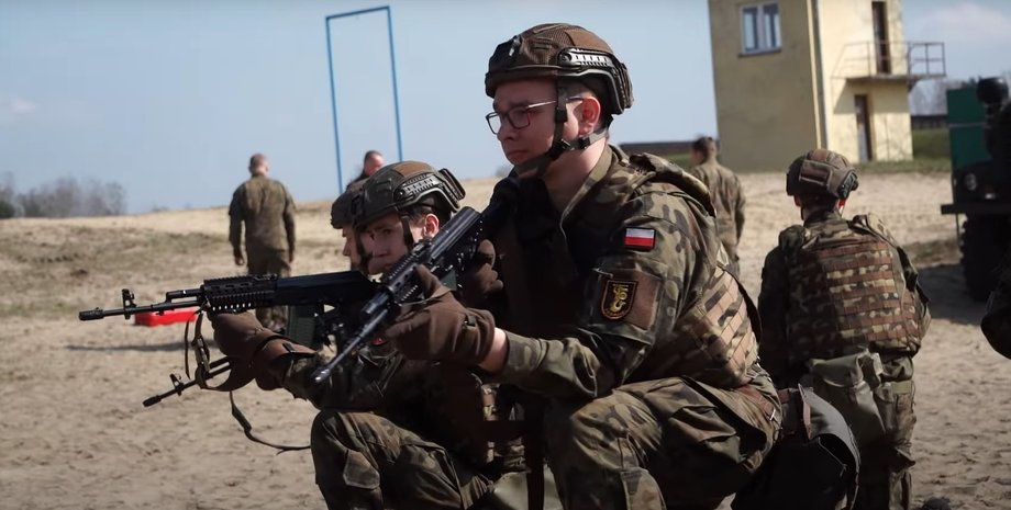 армия польши, солдаты польской армии, польские добровольцы