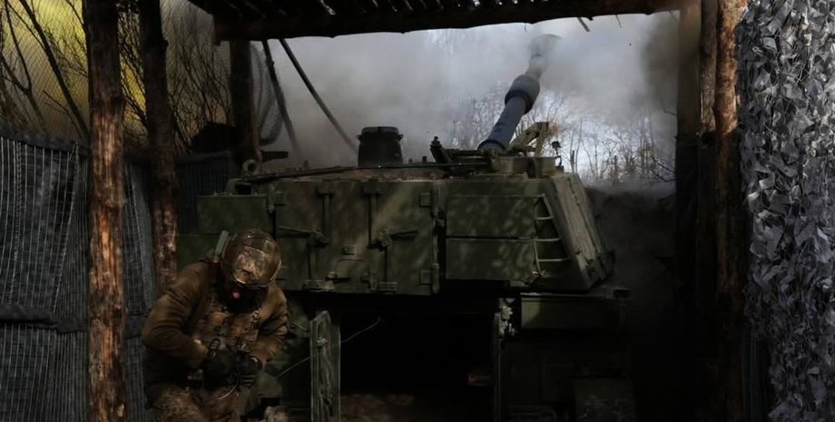 вогонь артилерії ЗСУ