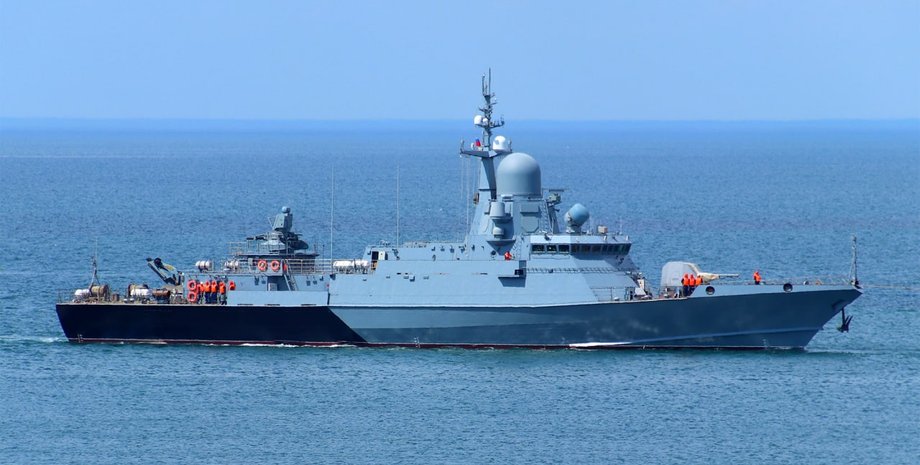 МРК проекта "Каракурт" ЧФ РФ, ракетный корабль РФ, РФ носители калибров, РФ корабль Черное море, РФ крылатые ракеты