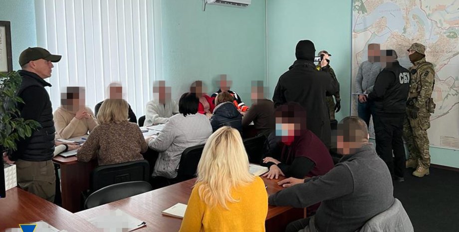 Задержание СБУ Николаев топ-чиновник коллаборант ритуальная служба горсовет