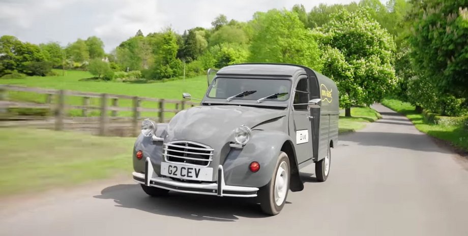 Citroen 2CV, Электромобиль Citroen 2CV, электрокар Citroen 2CV, Citroen 2CV AK