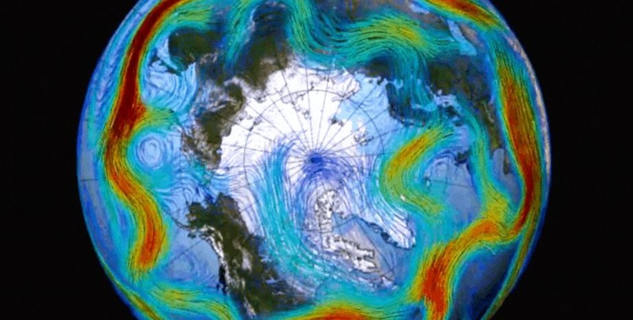 полярный вихрь, земля полярный вихрь