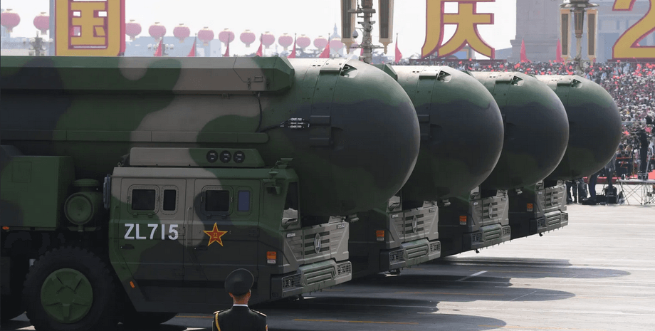 наращивание ядерного потенциала китая