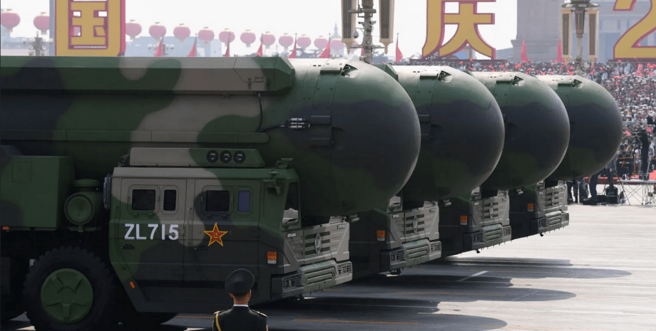 наращивание ядерного потенциала китая