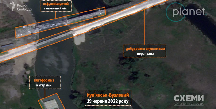 переправа на харківщині