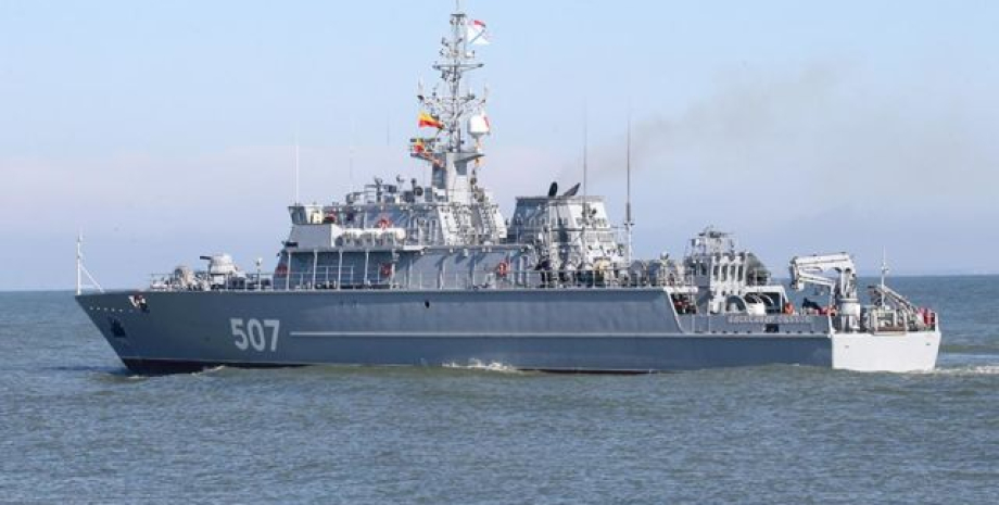 According to Ukrainian intelligence, the ship has received significant damage an...