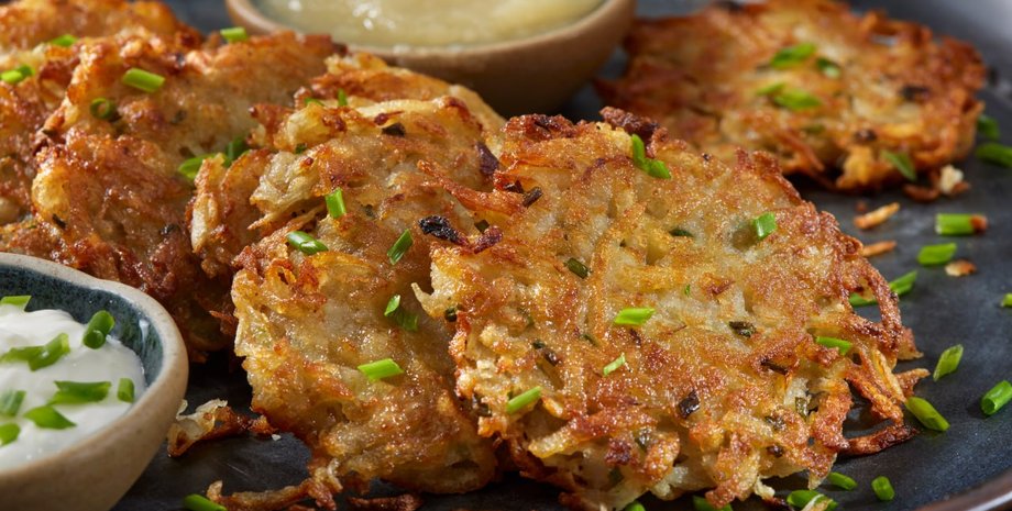 Деруны с ветчиной и сыром, рецепт дерунов, деруны рецепт, вкусные деруны, как приготовить деруны