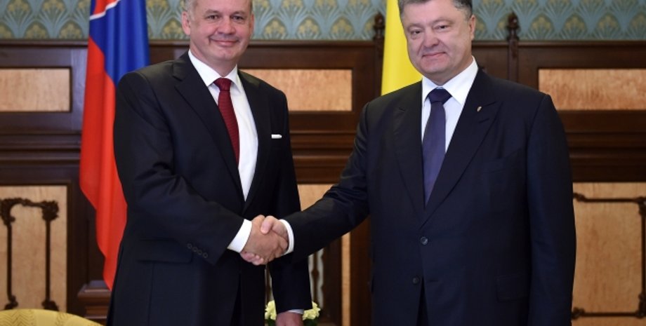 Петр Порошенко и Андрей Киска / Фото пресс-службы президента