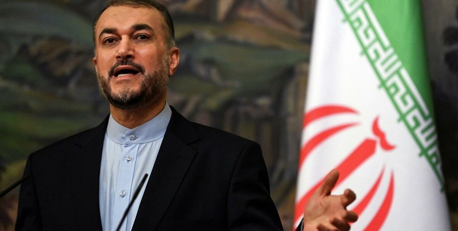 Глава МИД Ирана, министр Хосейн Амир Абдоллахиан, министр иностранных дел Ирана