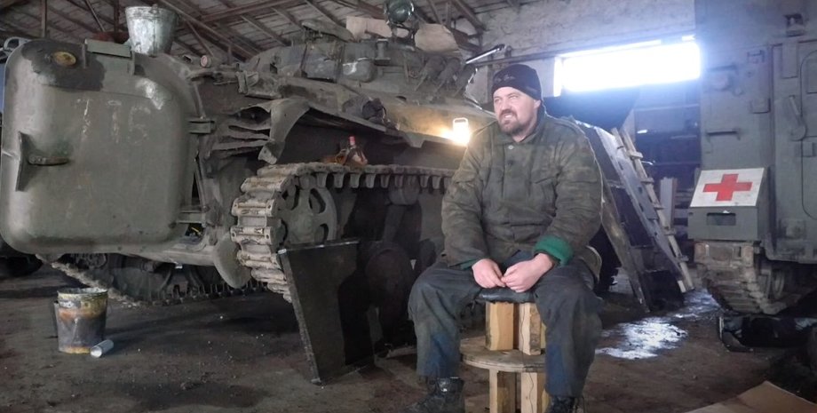 боец ремонтного взвода ВСУ