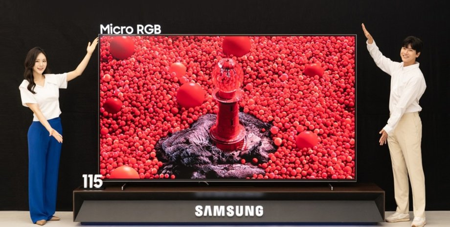 Телевізор Samsung Micro RGB нові телевізори