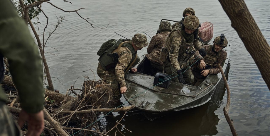 ВСУ, Херсонская область, левый берег Днепра, война в Украине, фото