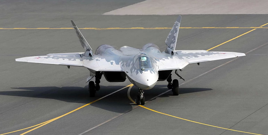 Российский многоцелевой истребитель Су-57 самолет Су-57