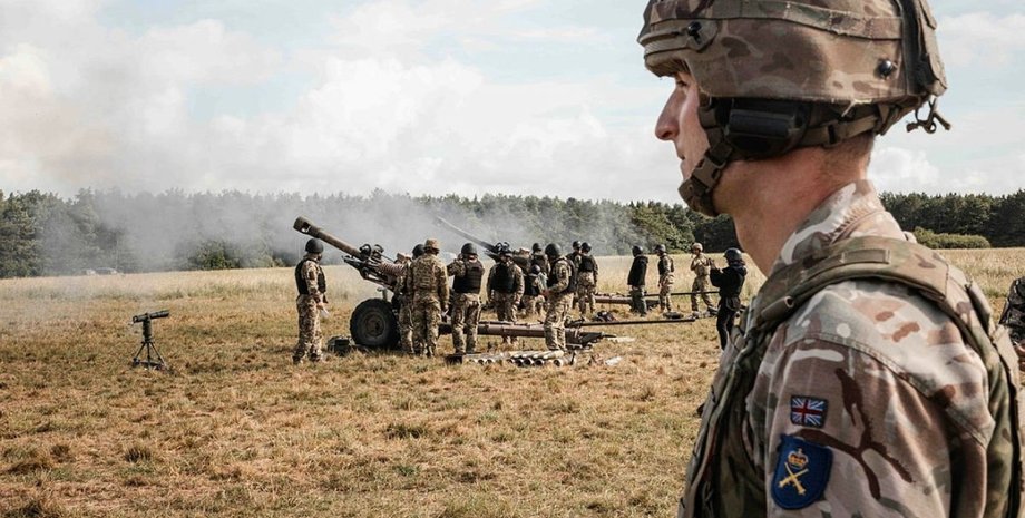 Украинские военные в Британии — ВСУ в Британии — учения ВСУ в Британии