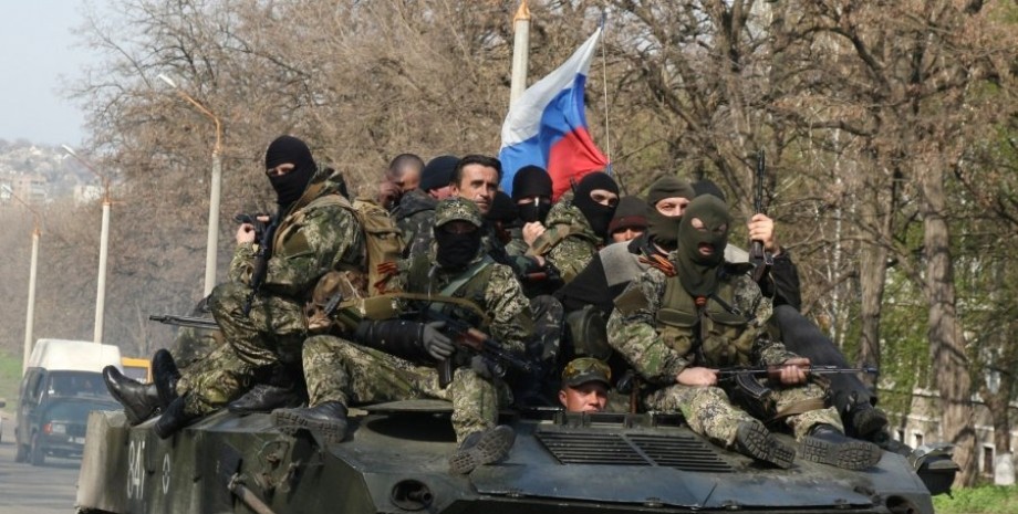 война на Донбассе, российские войска на Донбассе, вторжение РФ на Донбасс