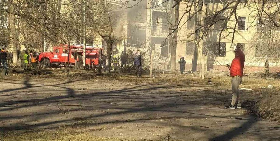 завалы, краматорск, последствия обстрела, последствия атаки