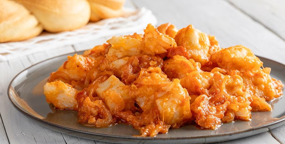 рыба в соусе