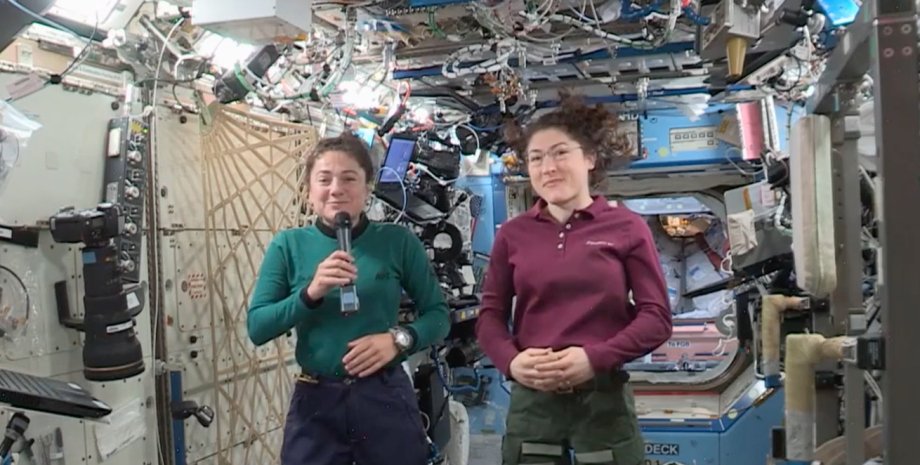 Джессика Меир и Кристина Кук. NASA