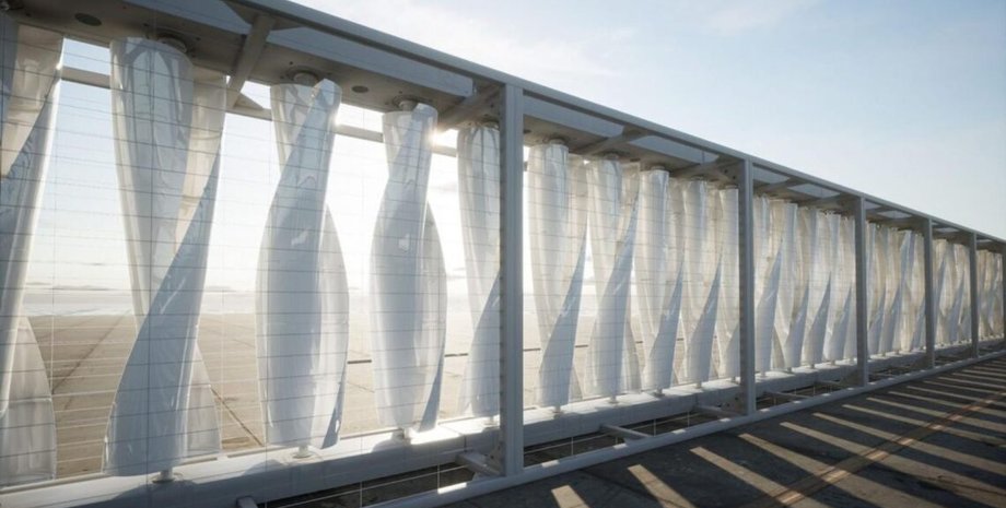 Вертикальная ветряная электростанция