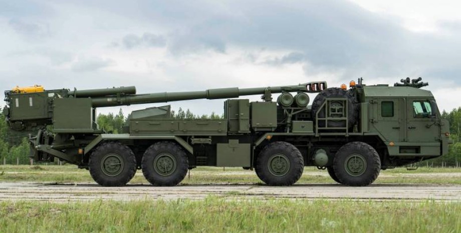 САУ 2С43 "Мальва", гаубица, оружие, ВС РФ, война в Украине