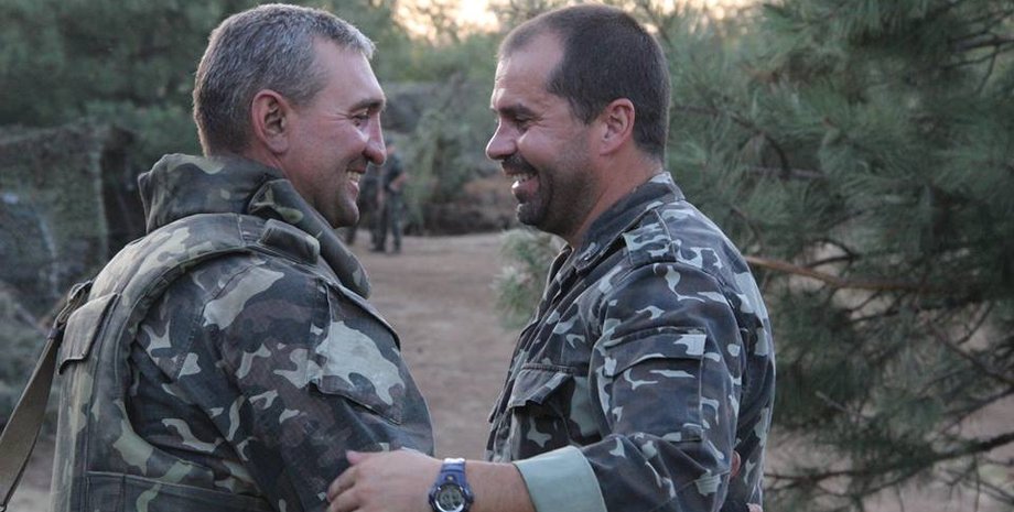 Игорь Гордийчук (слева) с боевым товарищем / Фото: vse.rv.ua