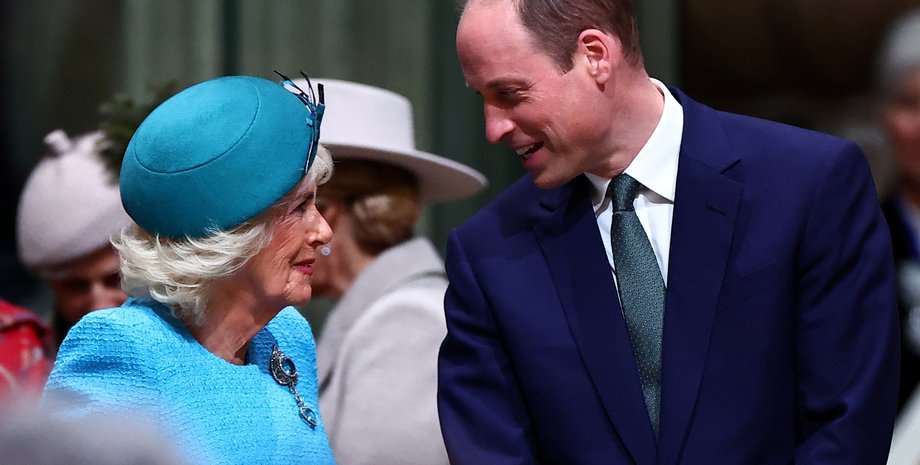 принц Уильям, королева Камилла