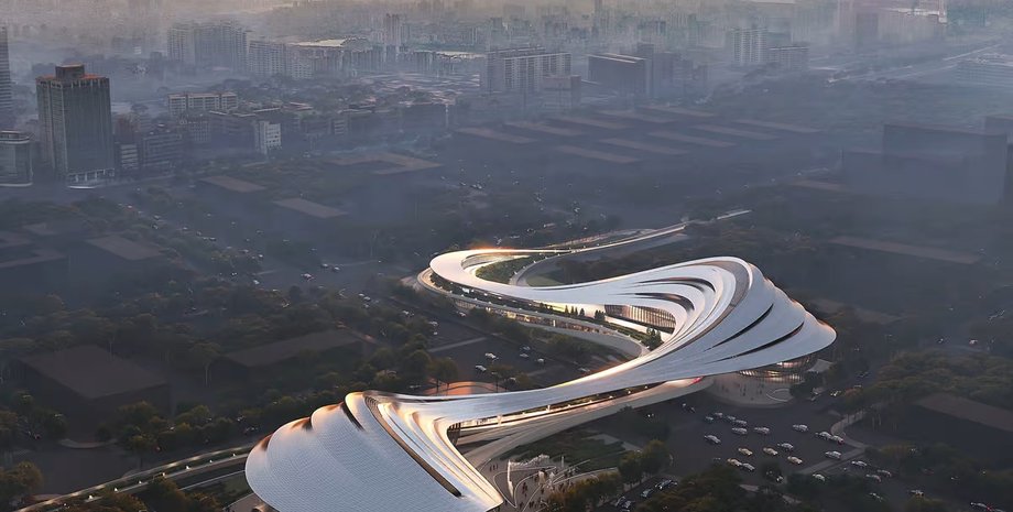 культурный центр, китай, заха хадид