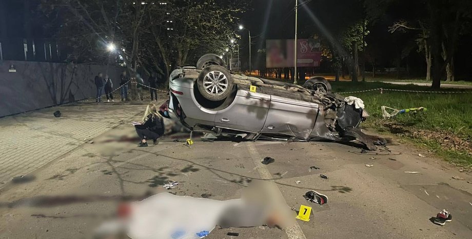 ДТП, авария, происшествие, машина перевернулась, смертельное ДТП