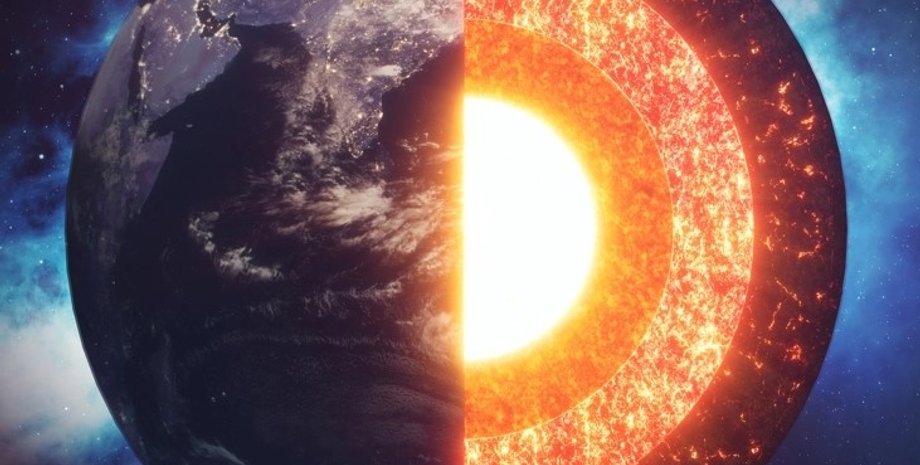 ядро земли, алмазы, пожары