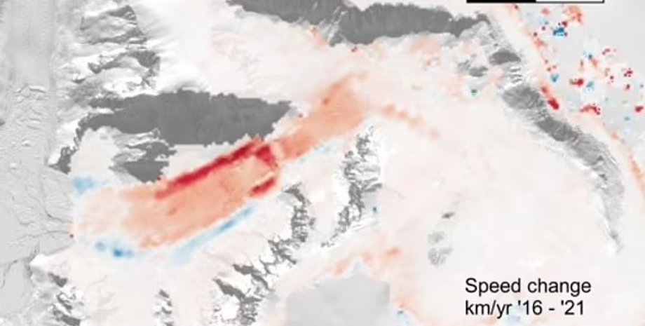 ледник, ледник адмана, антарктида ледник
