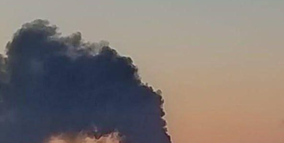 Обстріл, атака, РФ, дим, удари по РФ