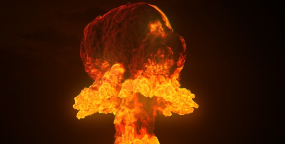 Ядерный взрыв, бомба, ядерная война, картинка