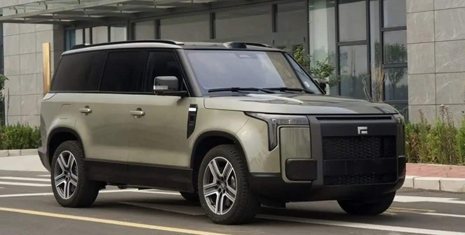 BAIC Stone 01, китайский внедорожник, Land Rover Defender
