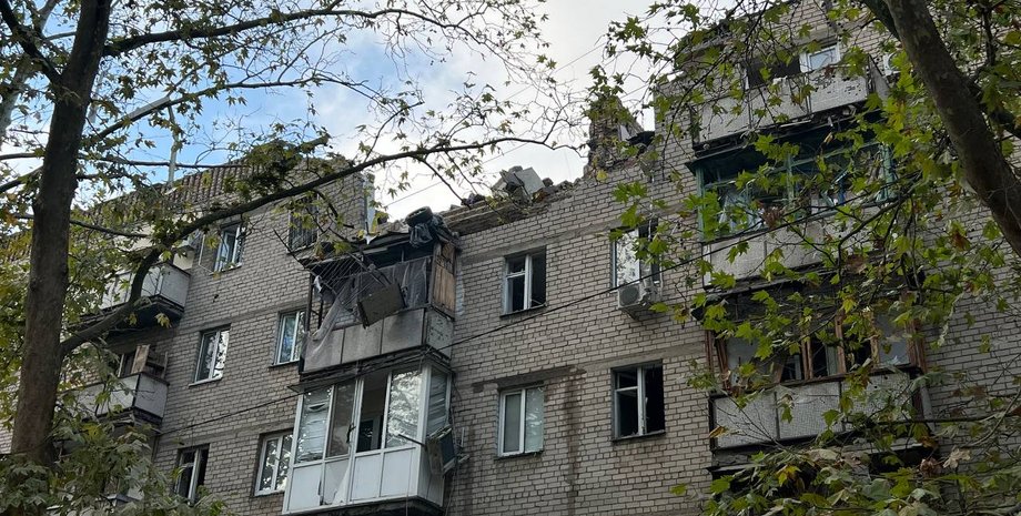 Ракетный удар по Николаеву