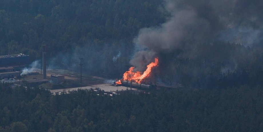 взрыв газа в литве