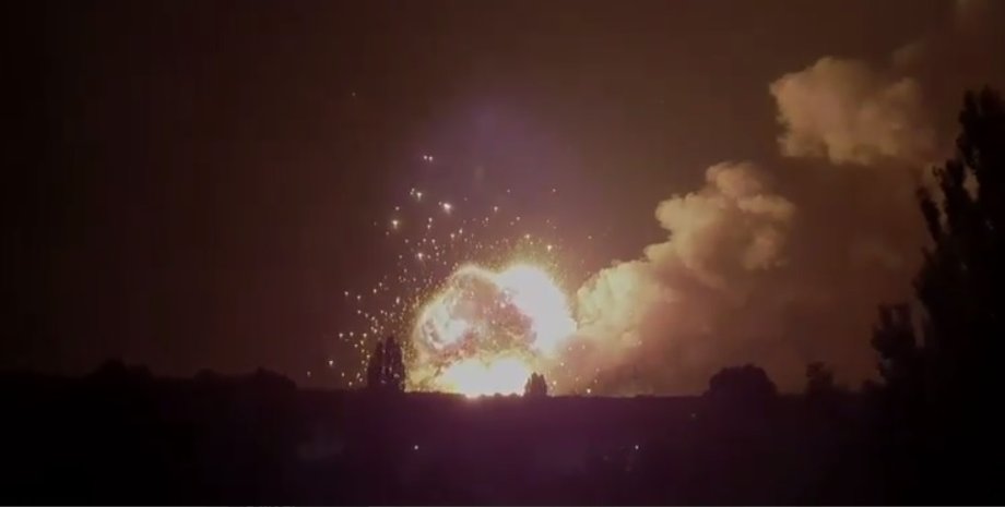 взрыв новая каховка