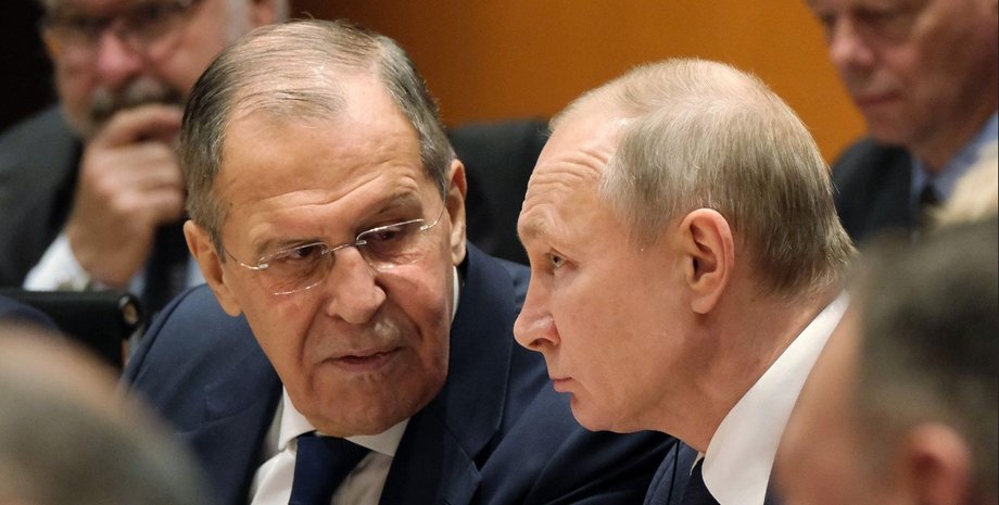 Сергій Лавров Володимир Путін