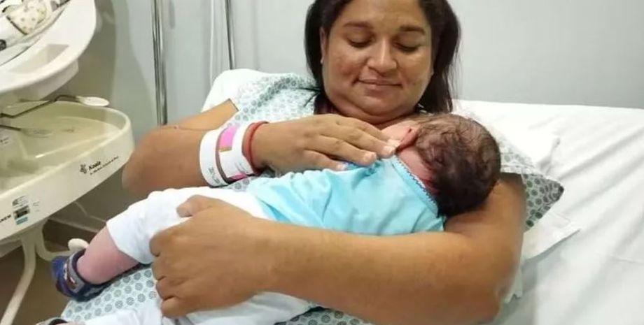 Малюк-богатир, дитина з великими габаритами, хлопчик з вагою в 5 кг здивував акушерок, курйози, вагітність