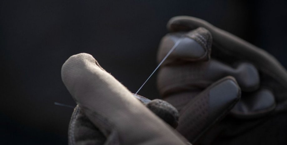 Оптоволоконний кабель Оптоволоконний кабель, оптоволокно, БПЛА, дрони, фото